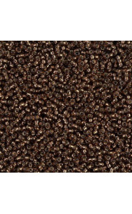 Miyuki rocailles Perlen 15/0 - Silverlined root beer 15-5D
